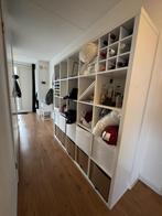 IKEA Kallax 5x5 met inzetstukken, Ophalen, 150 tot 200 cm, Zo goed als nieuw, Met lade(s)