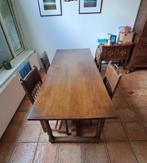 Antieke eettafel en stoelen, Antiek en Kunst, Ophalen