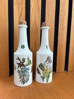 Portmeirion Botanic Gardens Cruet Set oil and vinegar, Verzamelen, Ophalen of Verzenden, Gebruikt, Porselein, Overige typen