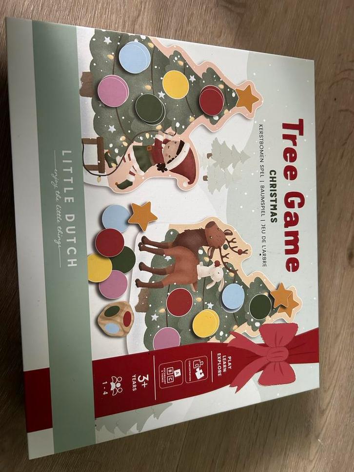 Little Dutch Tree Game - Kerstboom Spel, Kinderen en Baby's, Speelgoed | Buiten | Speeltoestellen, Zo goed als nieuw, Overige typen