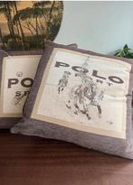 2 woonkussens Polo Sport te koop, prachtige kwaliteit!!, Huis en Inrichting, Ophalen, Zo goed als nieuw, Vierkant