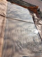 2 vierkante geslepen glas, Doe-het-zelf en Verbouw, Glas en Ramen, Gebruikt, Minder dan 80 cm, Minder dan 80 cm, Ophalen of Verzenden