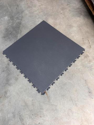 40m2 nieuwe pvc vloer tegels ECO Invisble graphite 7mm beschikbaar voor biedingen