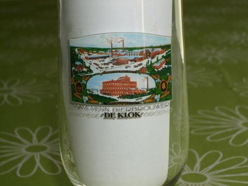 Grolsch glas Bierbrouwerij De Klok Enschede Groenlo, Verzamelen, Biermerken, Zo goed als nieuw, Glas of Glazen, Grolsch, Ophalen of Verzenden