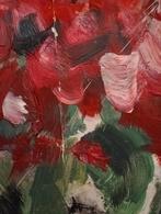 Gouache verf op dik papier Stilleven met bloemen 20e eeuw, Verzenden