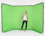 Lastolite 4m Panoramische Green Screen INCL FRAME - zgan, Audio, Tv en Foto, Fotografie | Fotostudio en Toebehoren, Ophalen of Verzenden