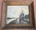 Prachtig Hollands landschap, Antiek en Kunst, Ophalen of Verzenden
