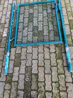 Metalen tuinpoort, Tuin en Terras, Ophalen, Zo goed als nieuw, IJzer, Sierhekwerk