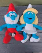 Smurfin en grote smurf knuffel pluche 2016, Verzamelen, Smurfen, Ophalen of Verzenden, Zo goed als nieuw, Poppetje, Figuurtje of Knuffel