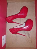 Rode Hoge Hakken Pumps - Maat 43, Kleding | Dames, Schoenen, Ophalen, Zo goed als nieuw, Rood, Pumps