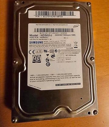 Samsung 500GB HDD - HD502IJ beschikbaar voor biedingen