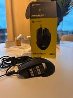 Corsair Scimitar RGB Elite - Gaming Muis - 18000 DPI - Zwart, Computers en Software, Muizen, Ophalen of Verzenden, Zo goed als nieuw