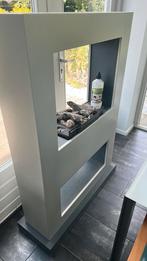 Open haard Doorkijk op wieltjes Bioethanol, Huis en Inrichting, Haarden, Ophalen, Gebruikt, Vrijstaande haard, Overige soorten