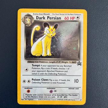 Pokemon Dark Persian WP17 Black Star Promo beschikbaar voor biedingen