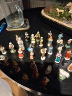 Mini vintage beeldjes kerst ed  santon feves   frankrijk, Ophalen of Verzenden