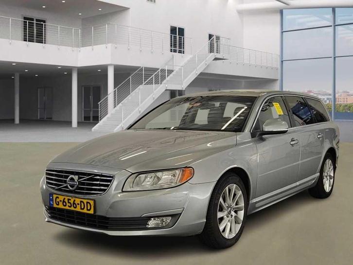 Volvo V70 2.0 T5 Kinetic; G-656-DD, Auto's, Volvo, Bedrijf, V70, Overige brandstoffen, Euro 5, Stationwagon, Geïmporteerd, Zilver of Grijs
