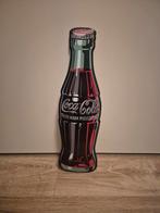 Origineel Coca-Cola Reclamebord in Flesvorm, Ophalen of Verzenden, Zo goed als nieuw
