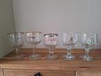 Belgische Bierglazen Set - La Trappe, Chimay, ..., Verzamelen, Ophalen, Zo goed als nieuw