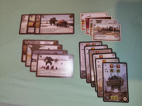 Scythe Promo card packs 1 tot 4, Hobby en Vrije tijd, Gezelschapsspellen | Bordspellen, Nieuw, Een of twee spelers, Drie of vier spelers