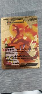 charizard V gold card pokemonkaart, Ophalen of Verzenden, Zo goed als nieuw