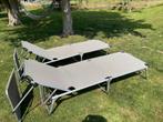 Twee ligstoelen voor buiten, Ophalen, Zo goed als nieuw, Aluminium