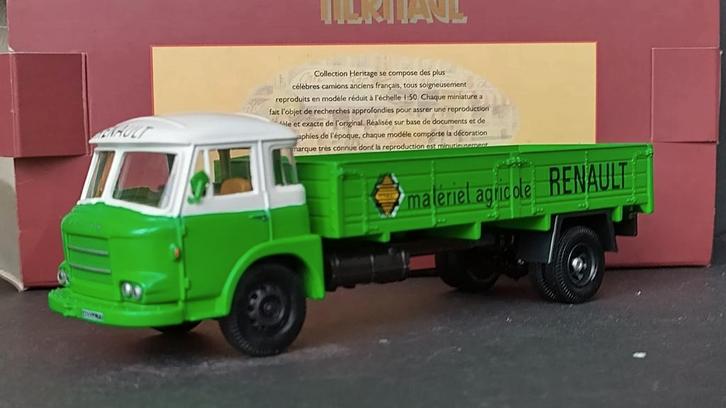 Renault JL Agricole Tractor 1:50 Corgi Heritage Pol, Hobby en Vrije tijd, Modelauto's | 1:50, Nieuw, Bus of Vrachtwagen, Corgi