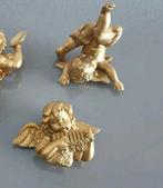 (nr. 26*) Beelden _Twee stuks gouden engelen uit Italie, Ophalen of Verzenden, Gebruikt, Fantasy