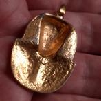 Egyptische Hanger Pharao Verguld, Verzenden, Gebruikt, Goud, Overige materialen