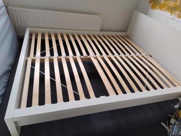 Ikea Malm bedframe - Wit - 160x200 - afbeelding 1