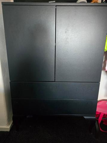 Mooie kast met lades en deuren - 115x80 cm beschikbaar voor biedingen