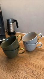 4 cappuccino mokken Urban Nature Culture, Huis en Inrichting, Keuken | Servies, Gebruikt, Ophalen of Verzenden, Overige stijlen