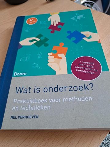 Wat is onderzoek? Nel Verhoeven, 6e druk beschikbaar voor biedingen