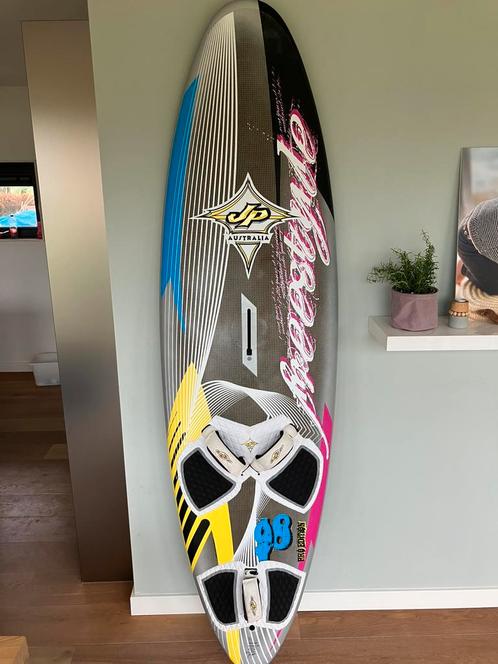 Jp Freestyle 98 pro edition, Watersport en Boten, Windsurfen, Gebruikt, Plank, Minder dan 250 cm, Met vin(nen), Met draagtas, Ophalen