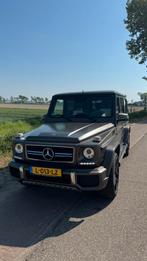 Mercedes-Benz G-Klasse 5.5 G63 AMG Lang AUT 2017 Grijs, Auto's, Automaat, 5461 cc, Leder, Overige kleuren