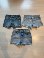 3 korte broekjen jeans Vingino, LTB, D-Zine 128,134, Kleding | Dames, Spijkerbroeken en Jeans, Ophalen of Verzenden, Zo goed als nieuw