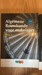 Algemene bouwkunde deel A en B, Ophalen of Verzenden, Zo goed als nieuw, Bouwkunde