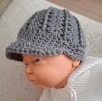 Gehaakt mutsje jongetje, Kinderen en Baby's, Babykleding | Petten en Hoeden, Maat 62, Nieuw, Ophalen of Verzenden, Pet