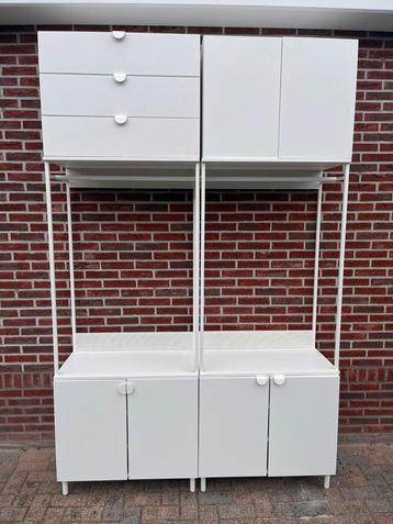 IKEA PLATSA Kledingkast wit