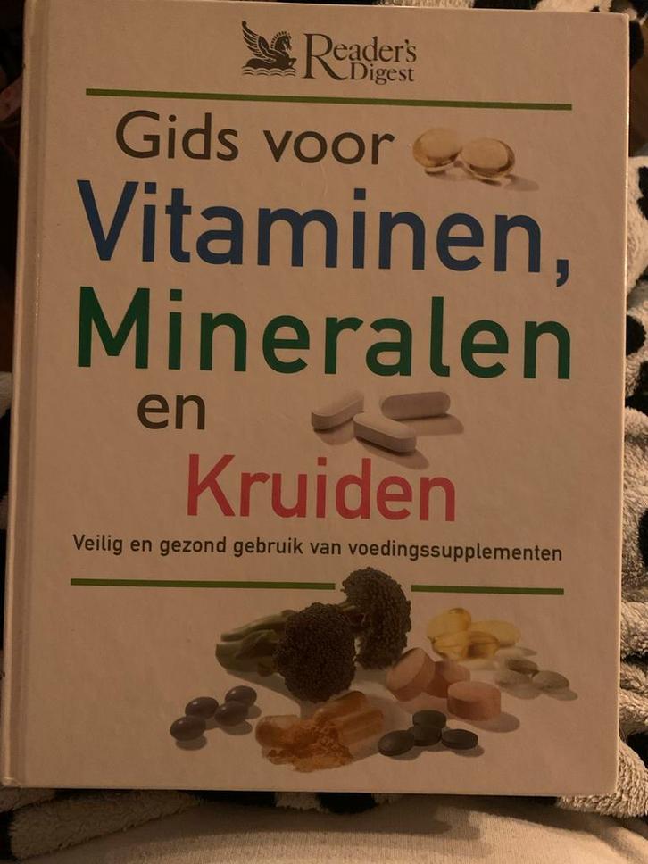 Gids voor Vitaminen, Mineralen en Kruiden - Reader's Digest, Boeken, Gezondheid, Dieet en Voeding, Gelezen, Kruiden en Alternatief