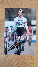 Foto met originele handtekening; Mathieu van der Poel, Verzamelen, Sportartikelen en Voetbal, Ophalen of Verzenden, Zo goed als nieuw