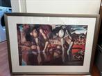 Abstract schilderij 66H / 90B, Ophalen, 75 tot 100 cm, Schilderij, 50 tot 75 cm