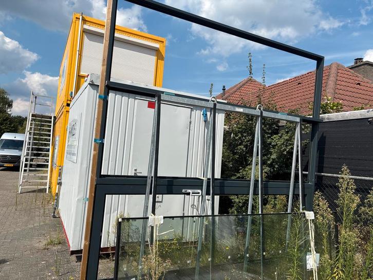 Aluminium deurkozijn 2975x2980mm HR++ Nieuw, Doe-het-zelf en Verbouw, Kozijnen en Schuifpuien, Nieuw, Schuifpui, Aluminium, 225 cm of meer