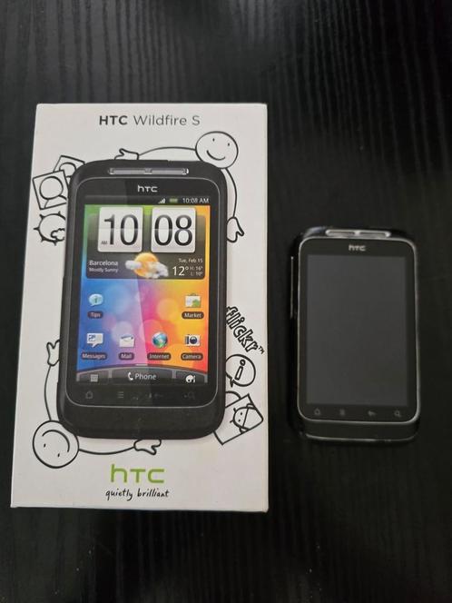 HTC Wildfire S Mobiele Telefoon, Telecommunicatie, Mobiele telefoons | HTC, Gebruikt, HTC, Android OS, Zwart, Ophalen of Verzenden