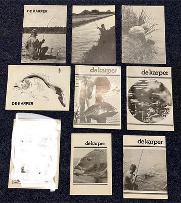 Karperstudiegroep KSN De Karper 1976 77 78 79 = Nr. 5 t/m 13 beschikbaar voor biedingen