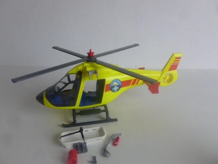 Playmobil Reddings Helicopter 5428 Vraagprijs, Kinderen en Baby's, Speelgoed | Playmobil, Gebruikt, Complete set, Ophalen of Verzenden