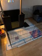 Werpkist warmte lamp en afzet hekjes, Dieren en Toebehoren, Ophalen, Gebruikt, 75 tot 110 cm, 65 tot 100 cm