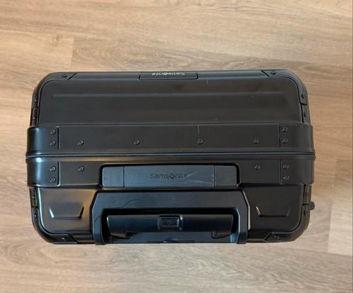 Samsonite Lite-Box Spinner 55 cm – Zwart | goede staat, Sieraden, Tassen en Uiterlijk, Koffers, Zo goed als nieuw, Overige materialen