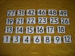 emaille huisnummer Maastricht Utrecht echt oud huis nummer, Ophalen of Verzenden