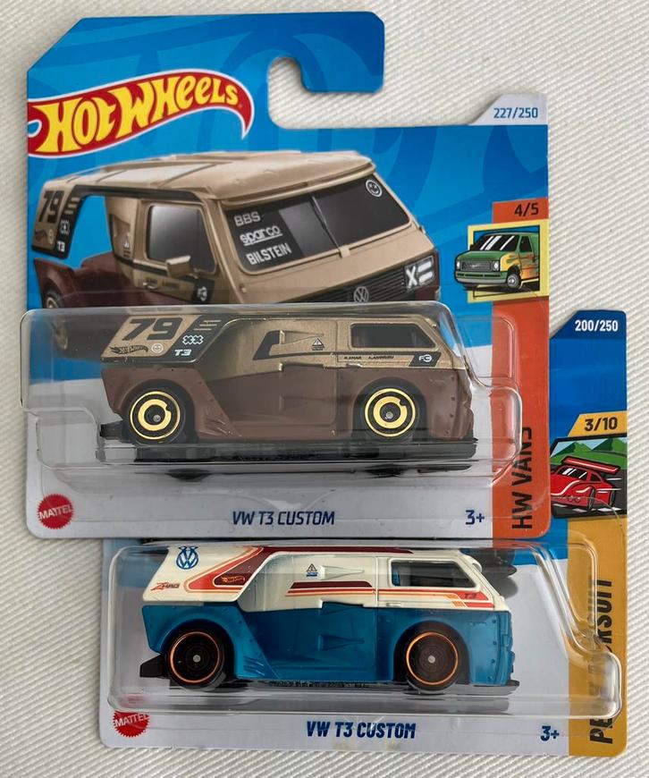 Hot Wheels Volkswagen T3 Custom Hotwheels SET, Hobby en Vrije tijd, Modelauto's | Overige schalen, Nieuw, Auto, Ophalen of Verzenden