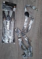 Bretels zilver, Ophalen of Verzenden, Zo goed als nieuw, Carnaval